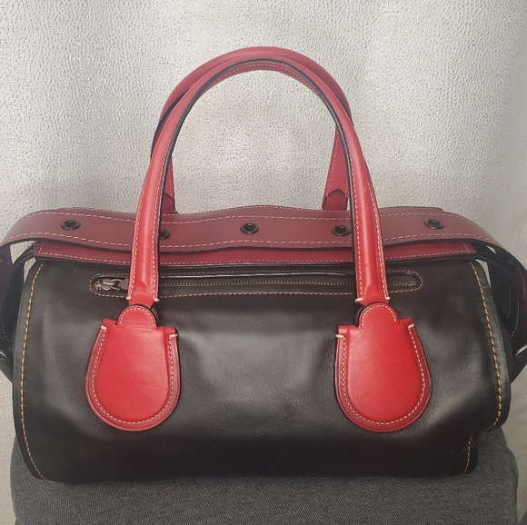 👀RARE!👀 Coach Badlands Satchel - Picture 2 of 12